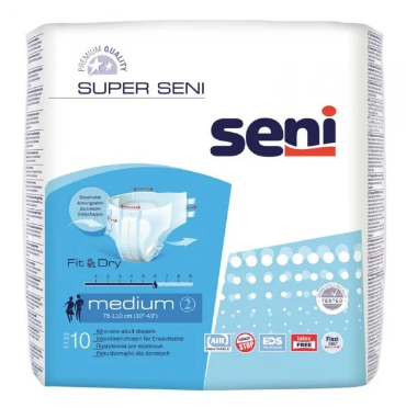 Super Seni (medium) Подгузники для взрослых 10 шт