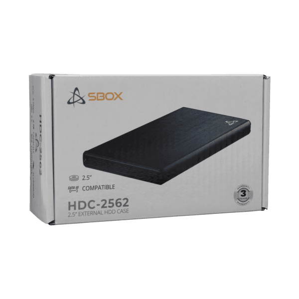 Бокс для накопителей Sbox 2.5 HDC-2562 berry black