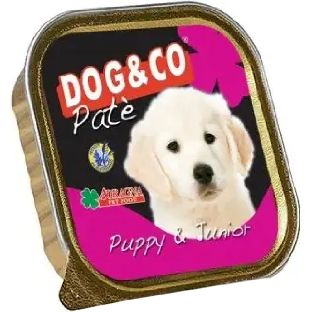 Корм для собак «Adragna» консервированный, для подрастающих собак Dog&Co, 4000/01/DOG, паштет Паппи&Юниор, 150 г