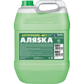 Антифриз «Аляsка» G11, готовый, -40C, 5372, зеленый, 20 л