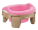 Горшок дорожный Roxy Kids HandyPotty 3 в 1 бежевый и вкладка розовая