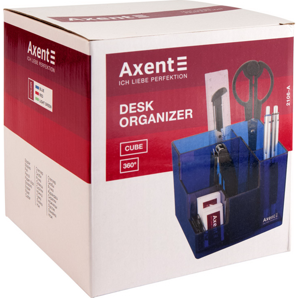 Органайзер настольный «Axent» Cube, 2106-02, синий