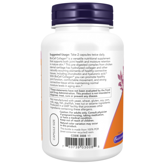 Коллаген Now Foods BioCell Collagen, 120 капс.