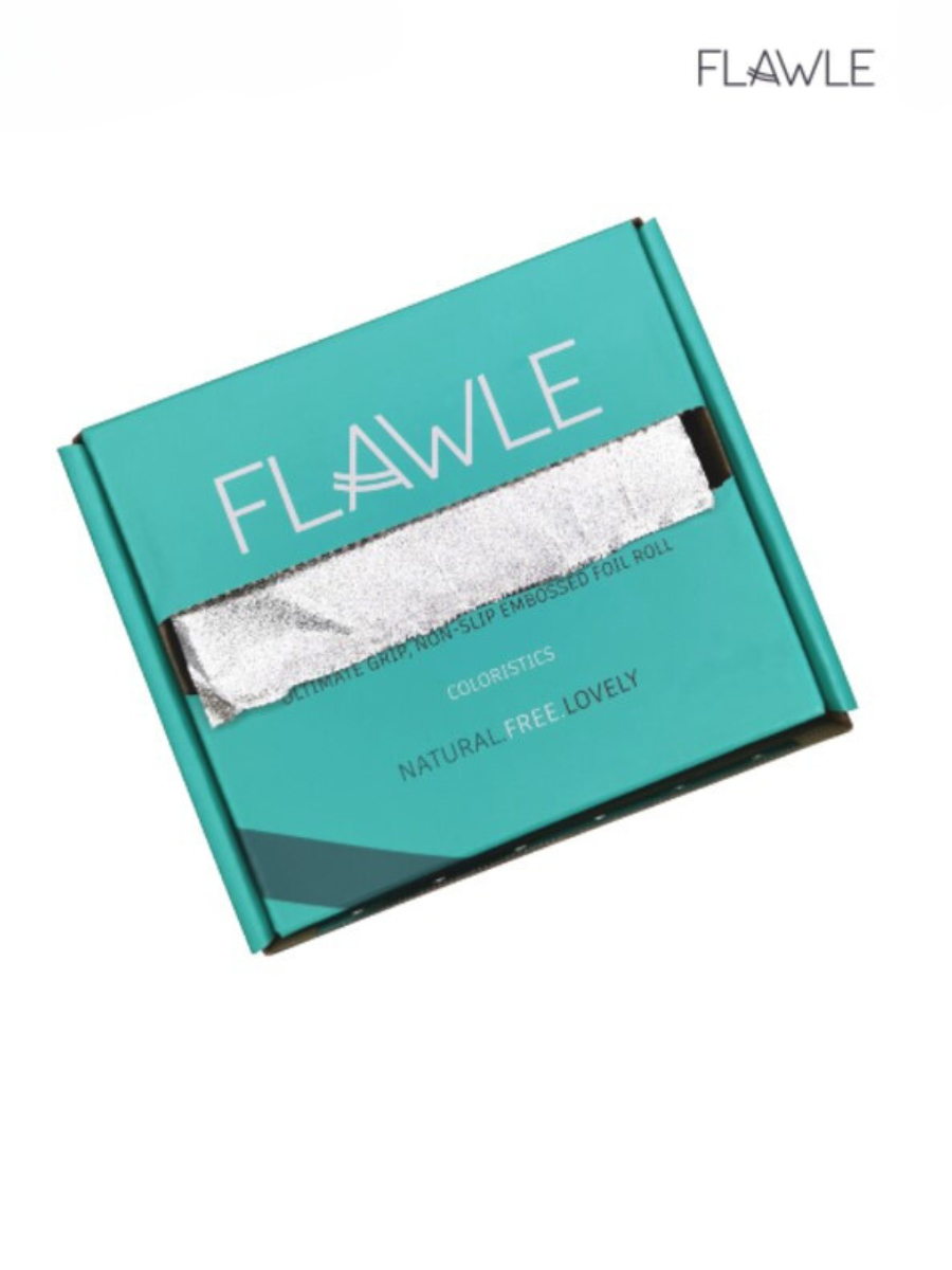 Рельефная фольга для окрашивания в рулоне FLAWLE (12.7 mm - 100 m) 1.201.02