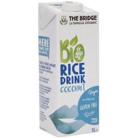 Напиток рисовый «The Bridge» Bio Rice Drink, с кокосом, 1 л