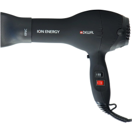 Фен «Dewal» Ion Energy, 03-8800 Black, 2 насадки, черный