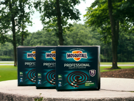 Спи­ра­ли от ко­ма­ров Mosquitall Professional, про­фес­си­о­наль­ная защита от ко­ма­ров без запаха 3 упаковки по 10 штук.