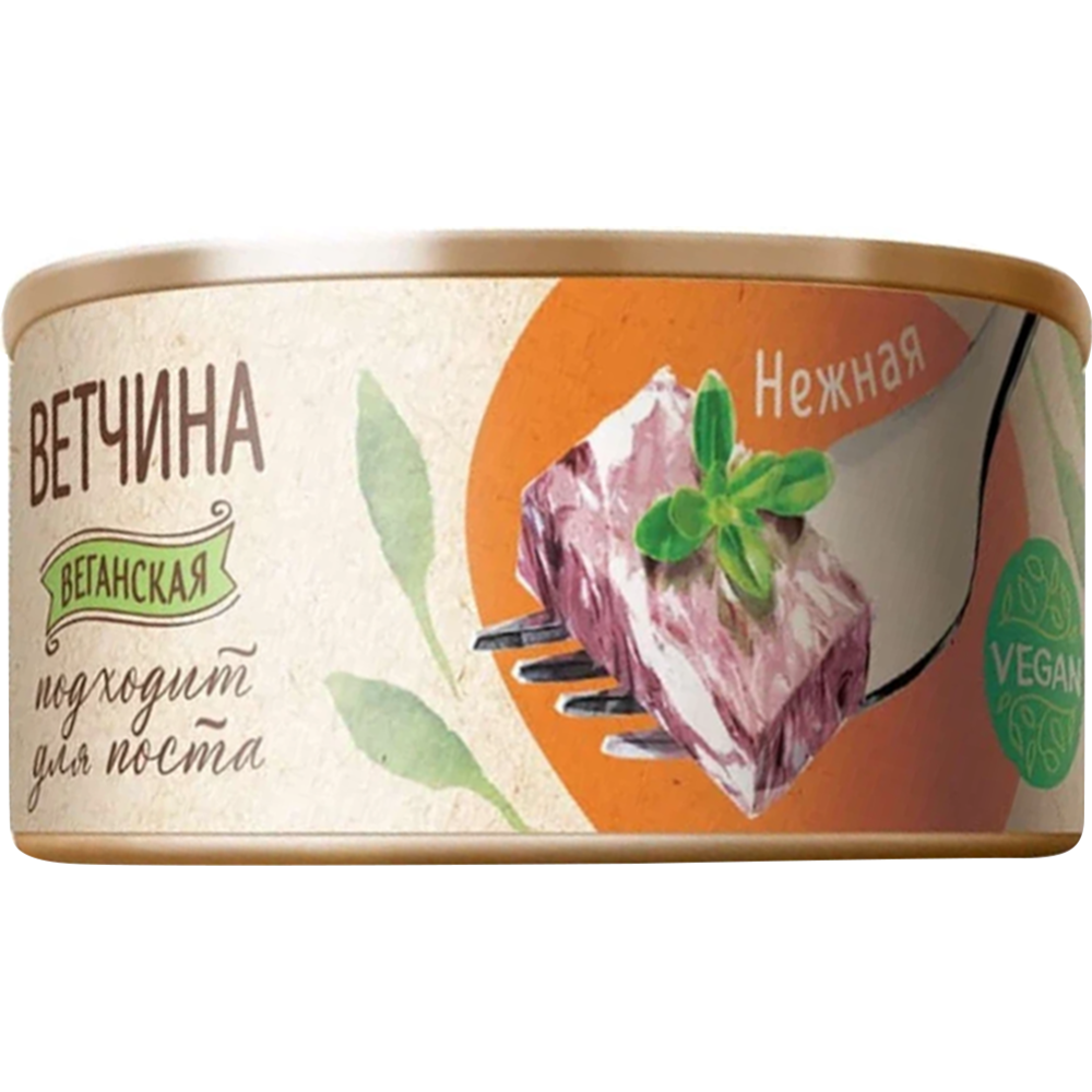 Продукт растительный консервированный «Vego» Ветчина нежная, 300 г #0