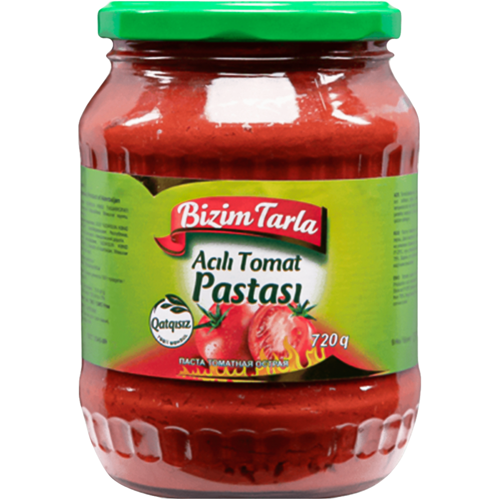 Паста томатная «Bizim Tarla» пастеризованная, 720 г #0
