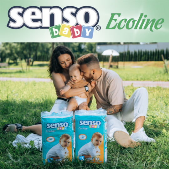 Подгузники детские «Senso Baby» Baby Ecoline, размер 5, 11-25 кг, 32 шт