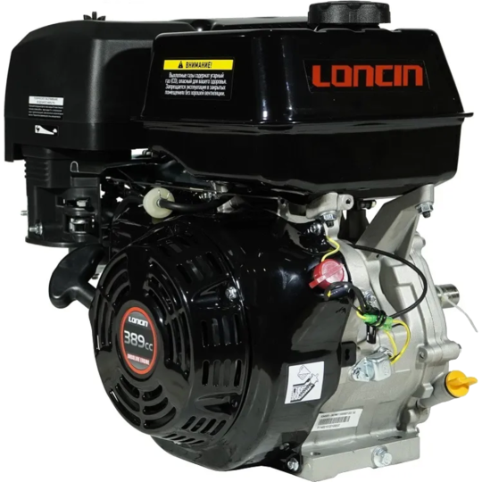 Двигатель бензиновый «Loncin» G390F, 13 л.с