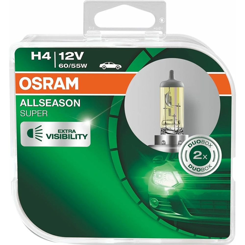 Комплект автоламп «Osram» H4 64193ALS-HCB, 2 шт