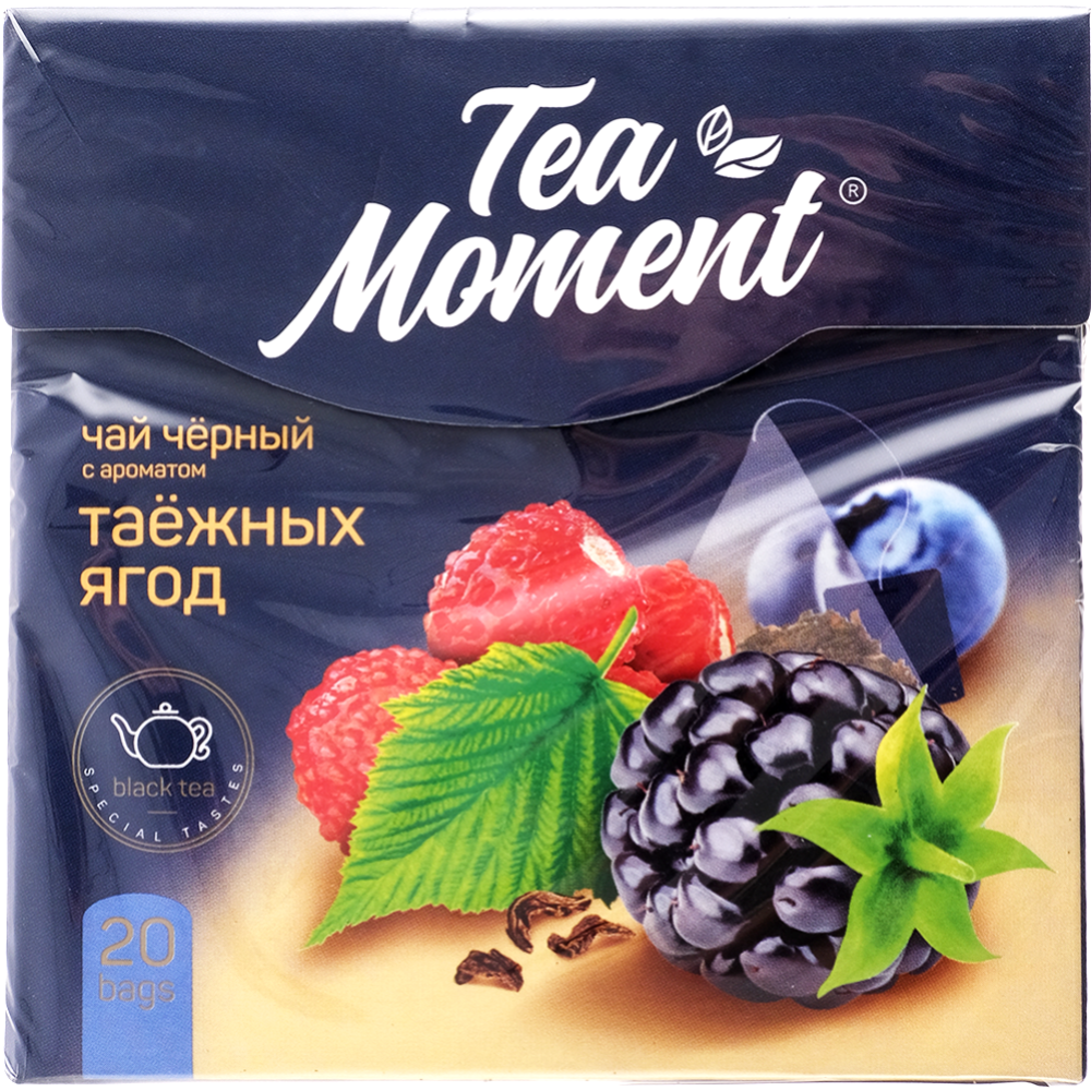 Чай черный «Tea Moment» таёжные ягоды, 20х1.8 г #0