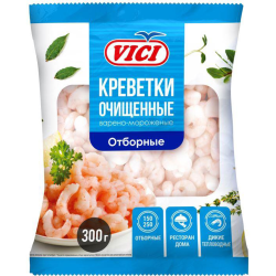 Кре­вет­ки тити очи­щен­ные «VICI» От­бор­ные, 150/250, 300 г