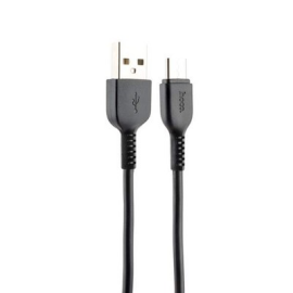 Кабель HOCO X20 3A USB-A - Type-C 2m для зарядки черный