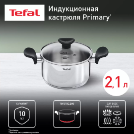 Кастрюля TEFAL 18 см с крышкой E3084374