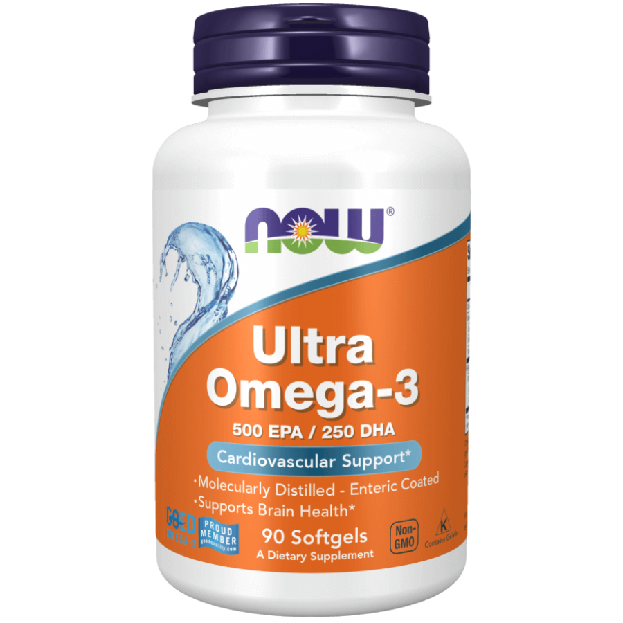 Ультра Омега-3 Now Foods Ultra Omega-3 75%, 90 капс.