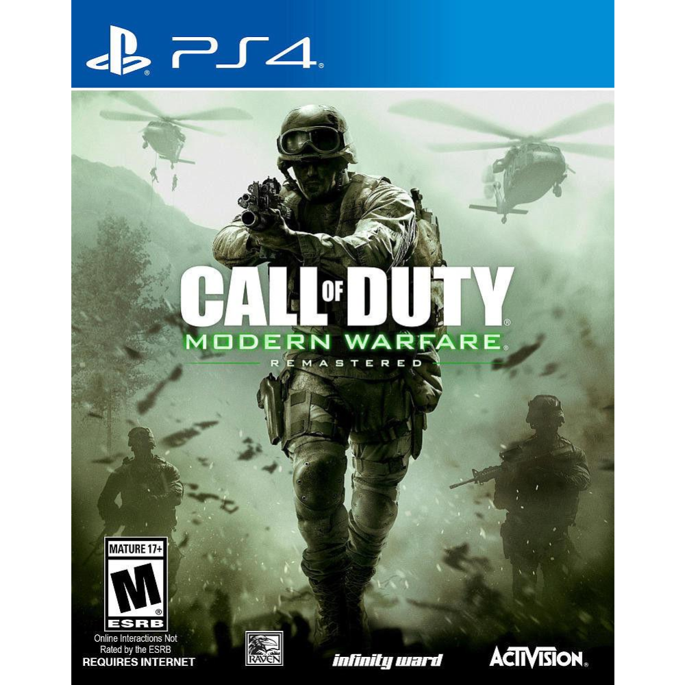 Игра для консоли «Activision» Call of Duty: Modern Warfare Remastered, 1CSC20005419, PS4, английская версия