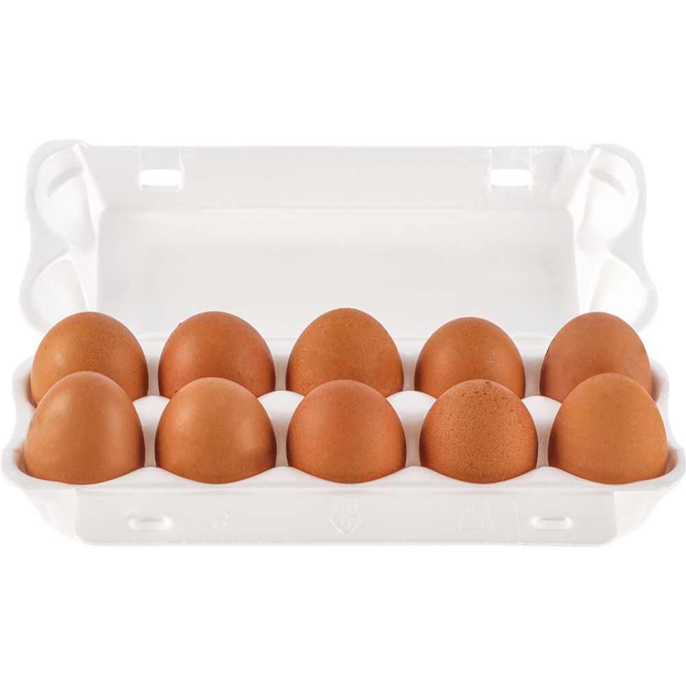 Яйца куриные «Терешки» Сялянские, С1, 10 шт #0