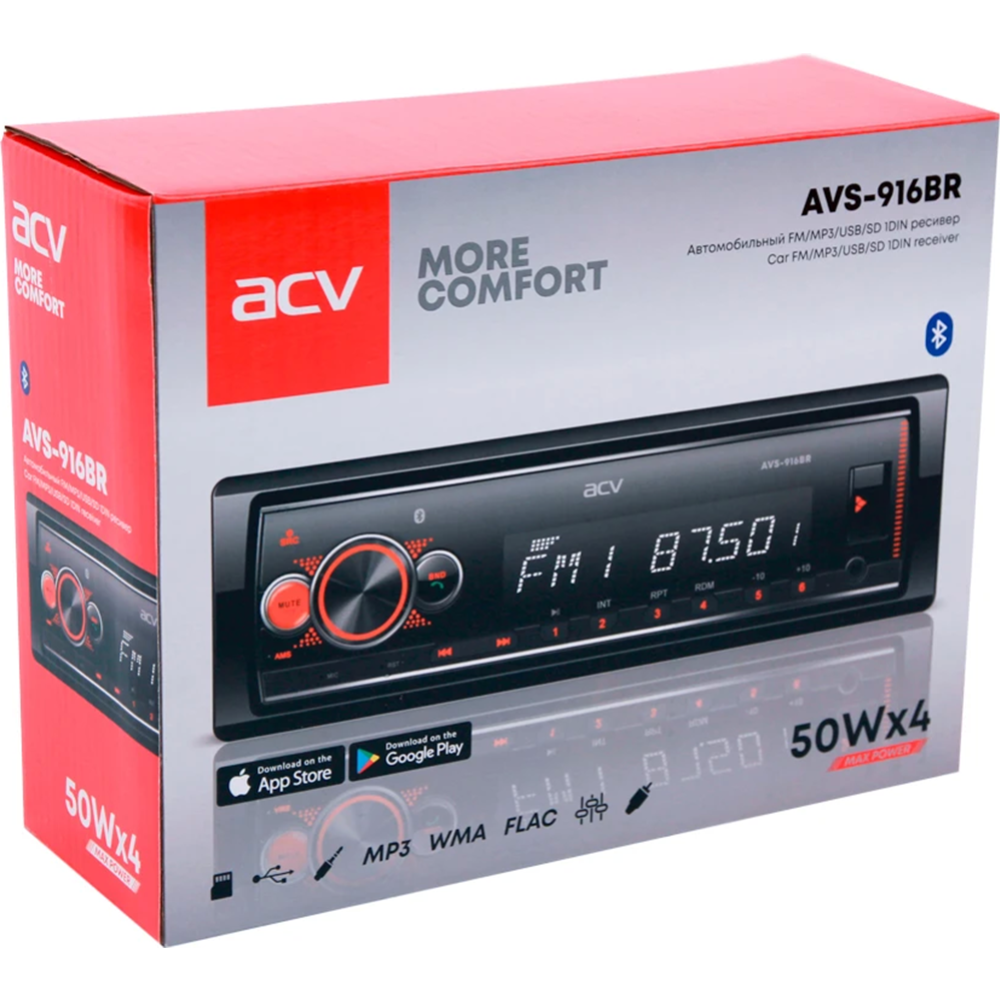 Автомагнитола бездисковая «ACV» AVS-916BR