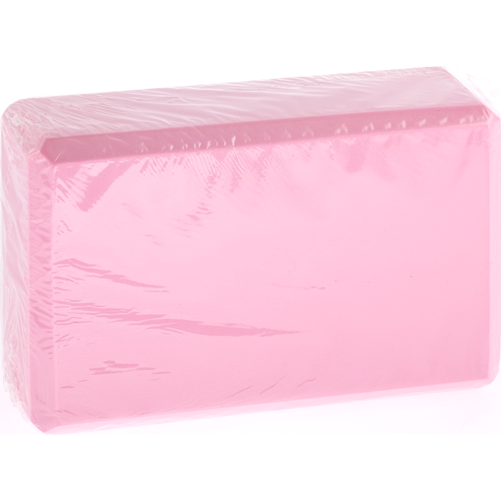 Блок для йоги «Merit Will», 23 х 15 х 7.5 см, ярко-розовый