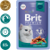 Корм для кошек «Brit» Premium Sterilised, 5050208, утка/яблоко в желе, 85 г