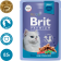 Корм для кошек «Brit» Premium Sterilised, 5050215, препелка в желе, 85 г