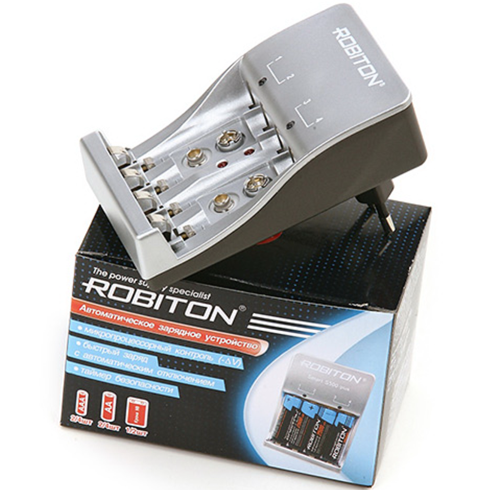 Зарядное устройство «Robiton» Smart S500/Plus, БЛ10592