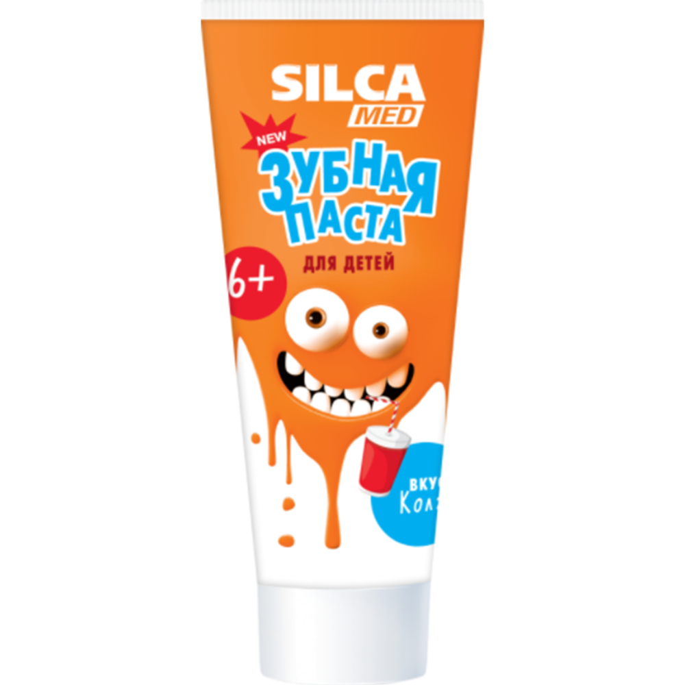 Детская зубная паста «Silca Med» со вкусом колы, 65 г