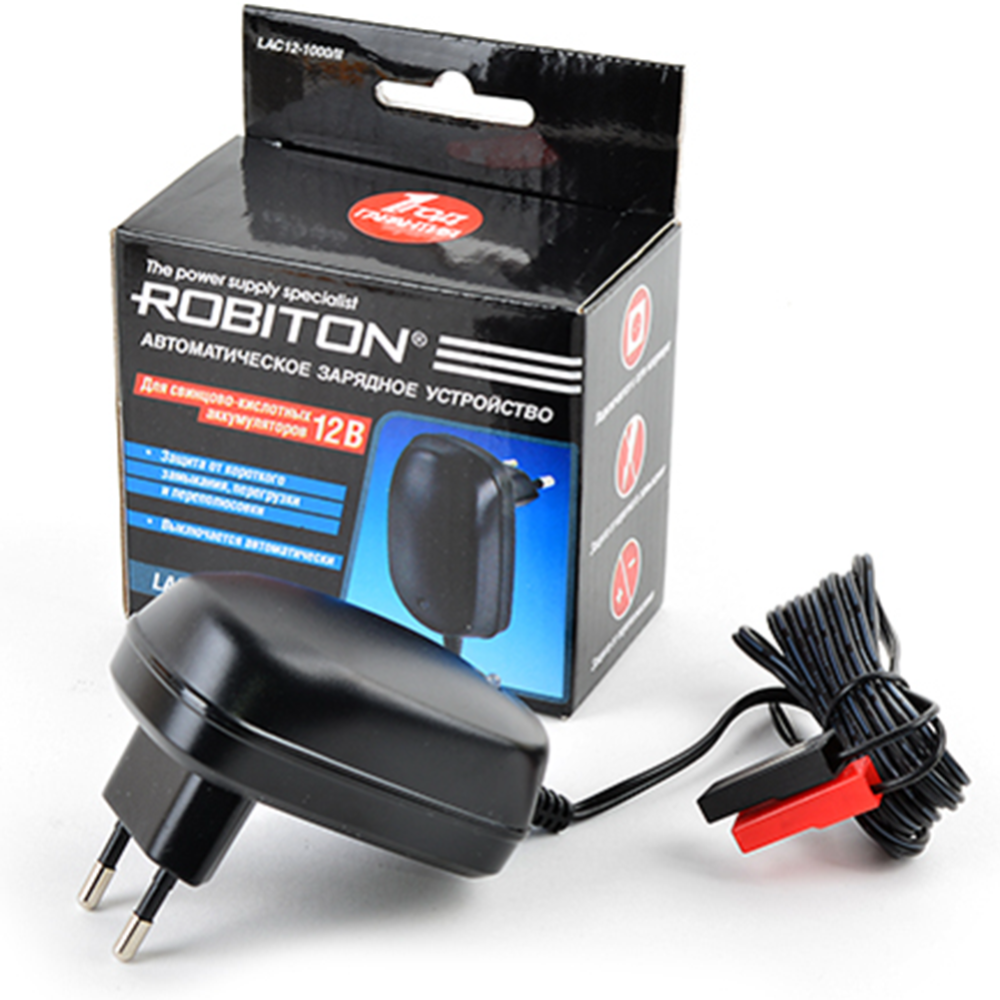 Зарядное устройство для аккумуляторов «Robiton» LAC12-1000-II BL1, БЛ14681