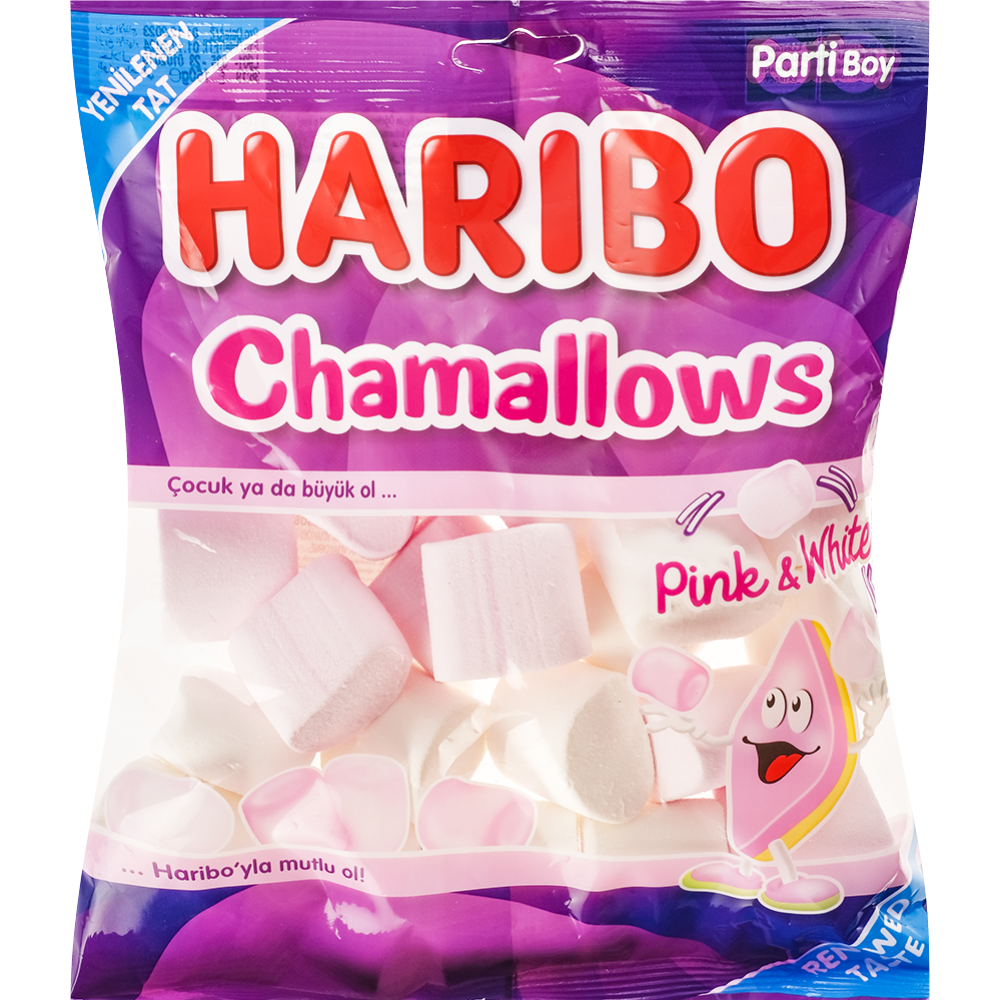 Зефир жевательный «Haribo» Chamallows, с ароматом ванили, 150 г