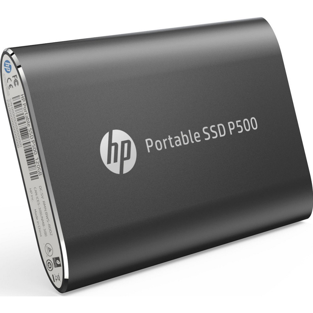 Внешний жесткий диск «HP» P500 Portable 250Gb, 7NL52AA, black