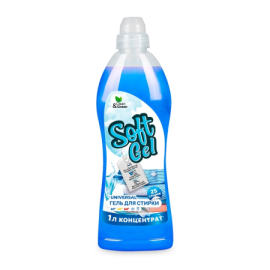 Гель для стирки "Soft Gel" универсальный (концентрат) 1000 мл. (ПЭТ) Clean&Green CG8292