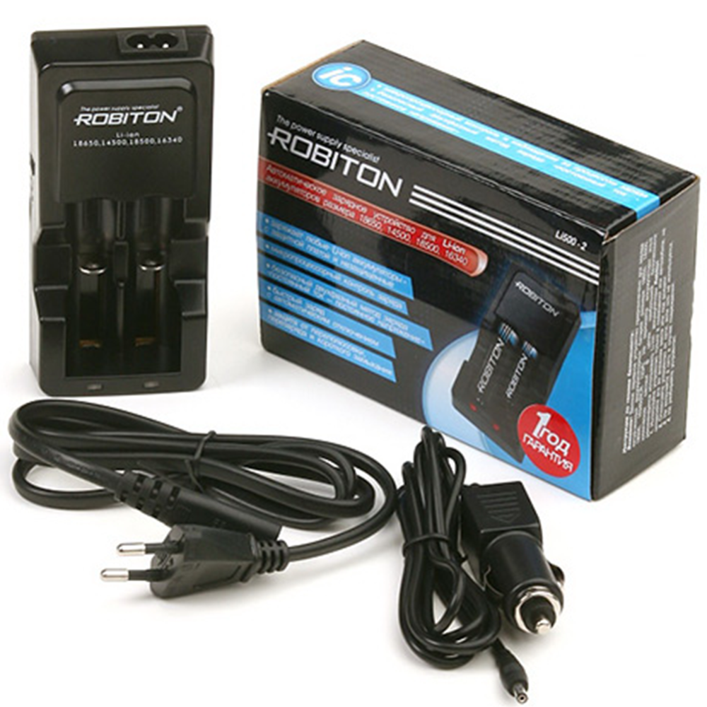 Зарядное устройство «Robiton» Li500-2, БЛ10286