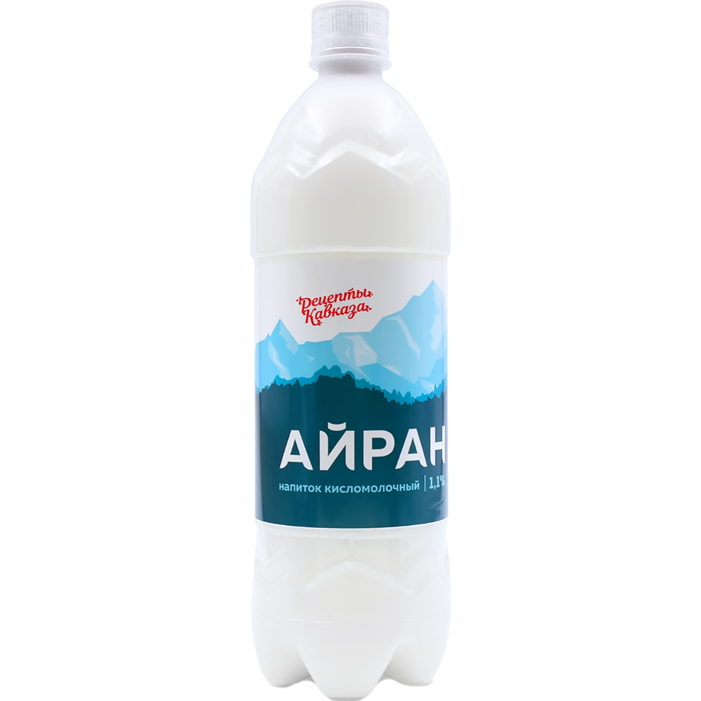 Напиток кисломолочный «Рецепты Кавказа» Айран, 1.1%, 1 л #0