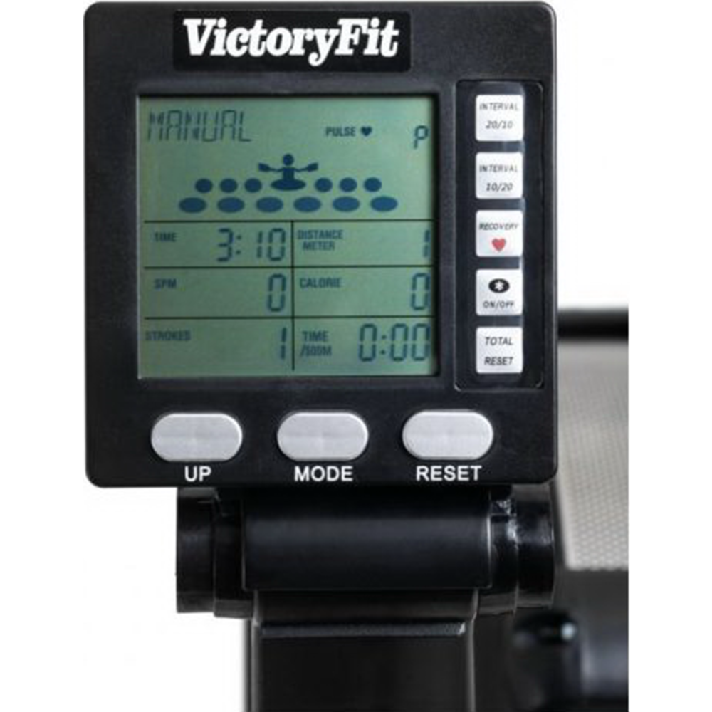 Гребной тренажер «VictoryFit» VF-AR700, черный
