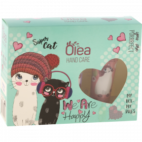 По­да­роч­ный набор «Olea» Hand Care Cats, крема для рук, 3х30 мл