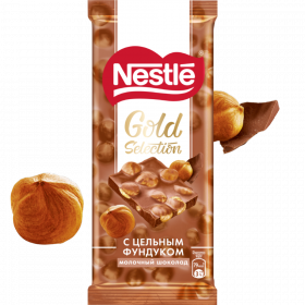 Шо­ко­лад «Nestle» мо­лоч­ный, с цель­ным фун­ду­ком, 85 г