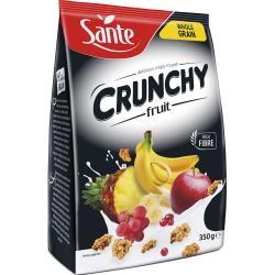 Мюсли «Sante» Crunchy, с фрук­та­ми, 350 г
