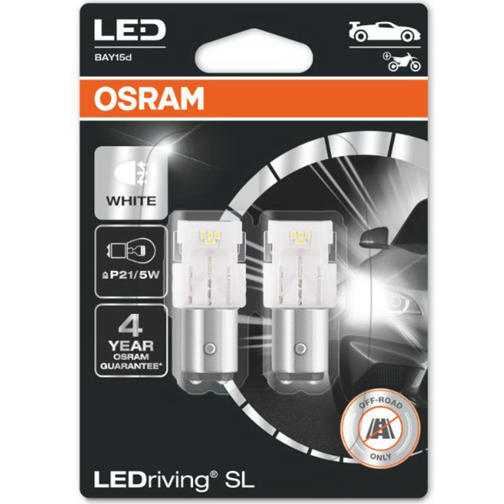 Картинка товара Комплект автоламп «Osram» 7528DWP-02B, 2 шт