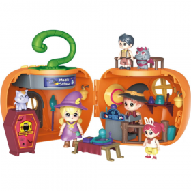 Иг­ро­вой набор «Pituso» Домик с ку­кол­ка­ми, Magic Pumpkin, HW22004974