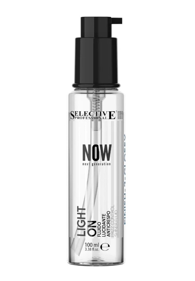 Флюид блеск с кондиционирующим эффектом Selective Professional - NOW LIGHT ON, 100 мл.