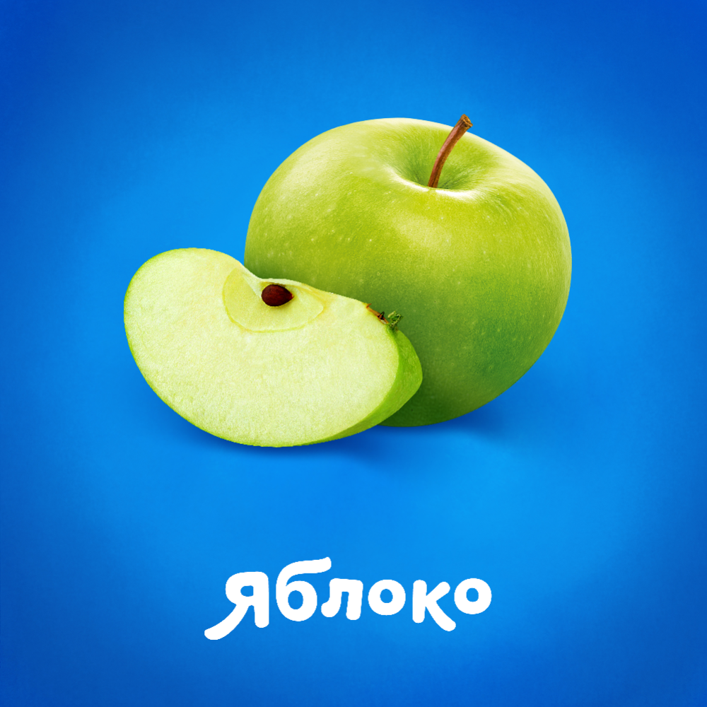 Пюре фруктовое «Агуша» яблоко, 90 г #2