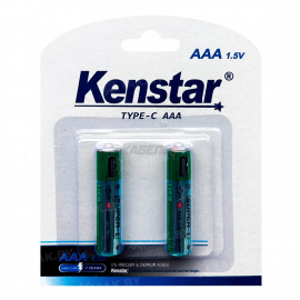 Аккумуляторы литий-ионные KenStar AAA Li-ion 600 mAh с разъемом зарядки Type-C BL-2