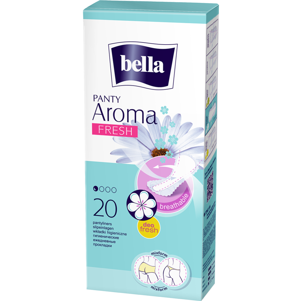 Прокладки женские ежедневные «Bella» Panty Aroma Fresh, 20 шт #0