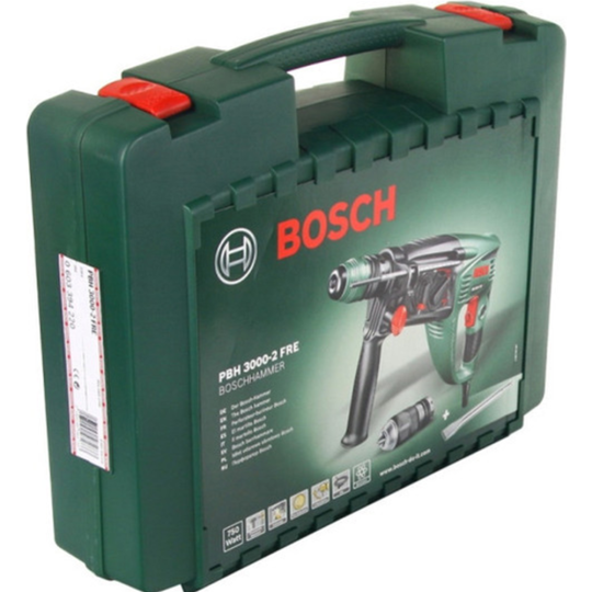 Перфоратор «Bosch» PBH 3000-2 FRE, 0.603.394.220 + аксессуары