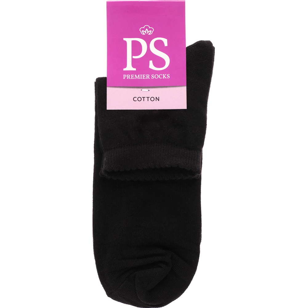 Носки женские «Premier Socks» SW-PL-Medium-M, черный, размер 23-25