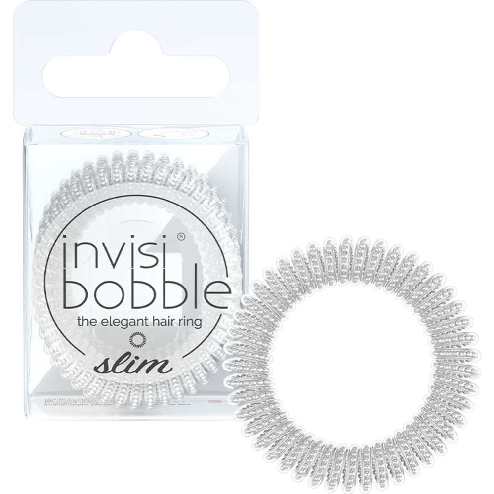 Картинка товара Резинка для волос «Invisibobble» Slim Mother of Chrome