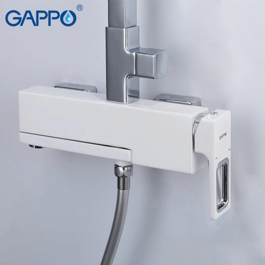 Душевая система Gappo G2417-8 Белый