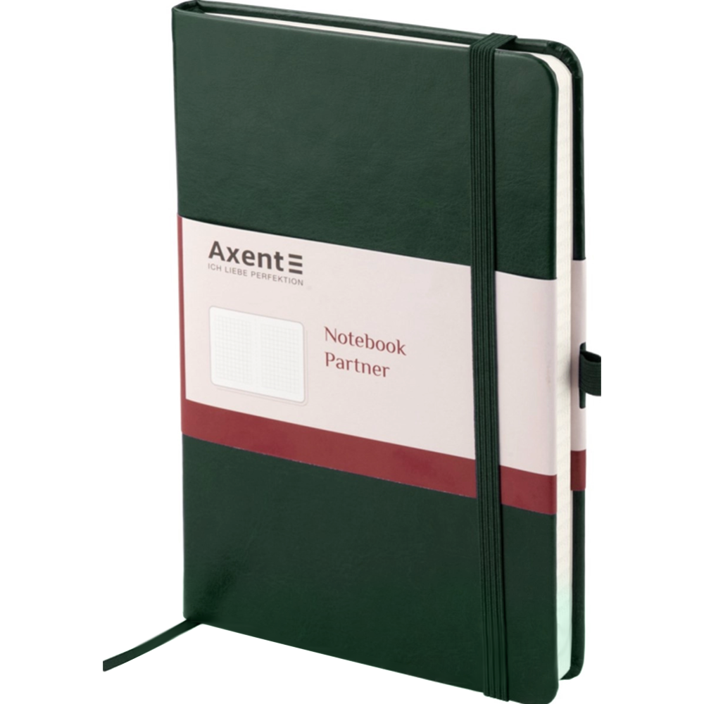 Записная книжка «Axent» Partner Lux А5, зеленый, 8202-04, 96 л